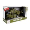 Vojaški reševalni helikopter 1:16 z učinki