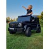 Avto na akumulator Mercedes G63 AMG 2x24V 4x200W XXL črn