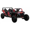 Elektrické autíčko Buggy ATV RACING UTV2000 čtyřmístné červené07