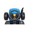 Dětský elektrický traktor BBH 030 s přívěsem modrý22