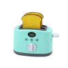 Otroški zeleni hračkasti toaster s časovnikom za kruh