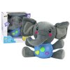 Interaktivni plišasti slon modri igranje 19 cm
