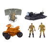 Vojaški komplet: tank, helikopter, padalec, zvoki