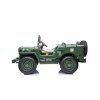 Dětský elektrický Jeep Willys 4x4 třímístný zelený01