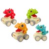 Dino avtomobilček Triceratops pogon na stiskanje 4 vrste