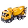Rumeni tovornjak betonski mešalnik s frikcijskim pogonom z lučjo in zvokom