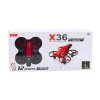 RC dron X36 SYMA rdeč