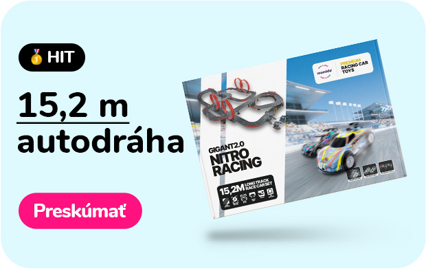 Autodráha Gigant 2.0 NITRO RACING 1520cm