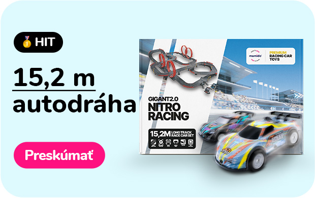Autodráha Gigant 2.0 NITRO RACING 1520cm