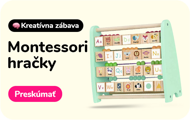 Montessori hračky a boxy