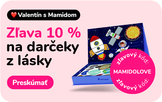 Zľava 10 % na darčeky z lásky