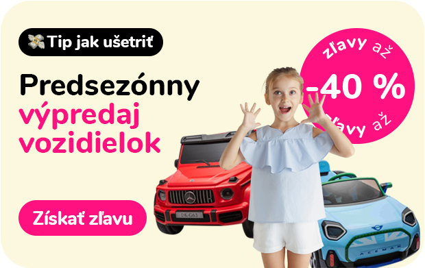 Predsezónny výpredaj vozidielok, zľavy až -40 %