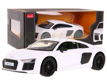 auto na dálkové ovládání audi r8 spyder bílé (5)