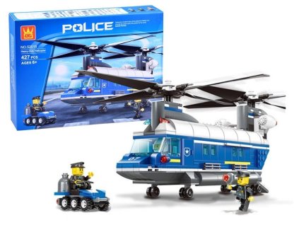 pol pl Kreatywne klocki Policyjny Chinook 427 ele ZA2422 13482 1