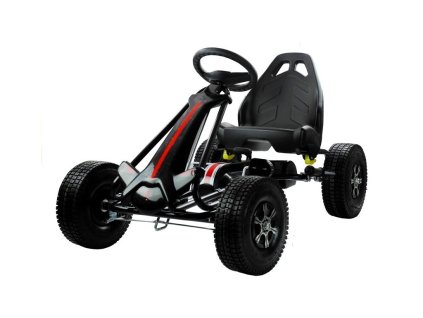 pol pl Gokart Czarny Na Pedaly Szerokie Pompowane Kola 3835 1