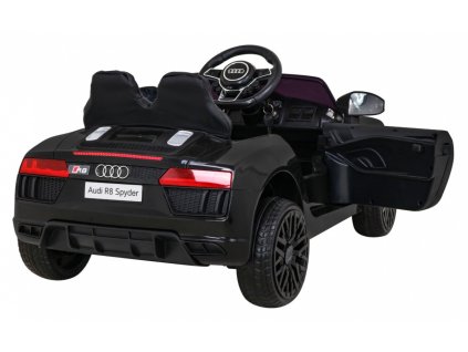 Elektrické autíčko Audi R8 Spyder černé