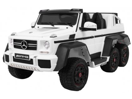 Elektrické autíčko Mercedes G63 6x6 MP4 bílé