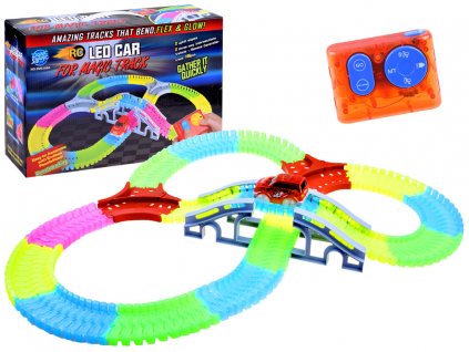 svítící autodráha magic tracks12
