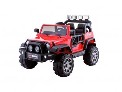 Dětské elektrické autíčko Jeep HP012 červené01