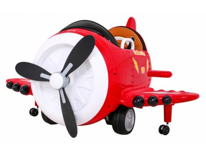 Dětské elektrické vozítko letadlo Limit červené01