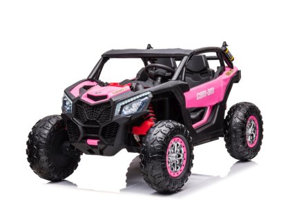 elektrické autíčko buggy xb růžové4