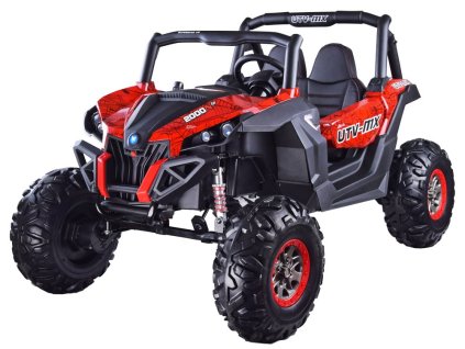 161912 detske elektricke auto buggy superstar 4x4 cervene