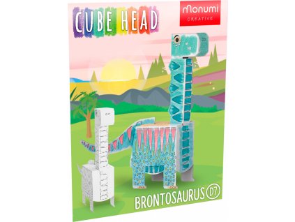 3D omalovánky Brontosaurus