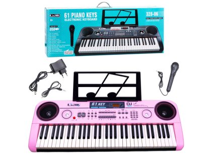 keyboard 61 růžový01