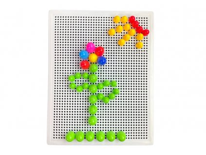 Velké kreativní puzzle barevné špendlíky 192 kusů1