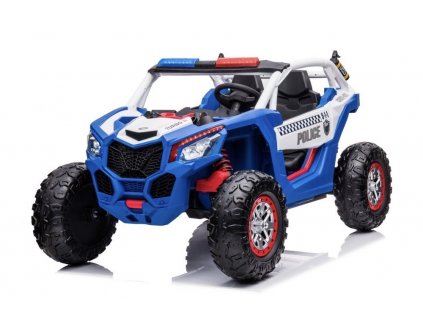 Elektrické autíčko Buggy XB 4x4 Policie modré01