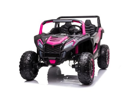 Elektrické autíčko Buggy UTV 24V 4x200W růžové9