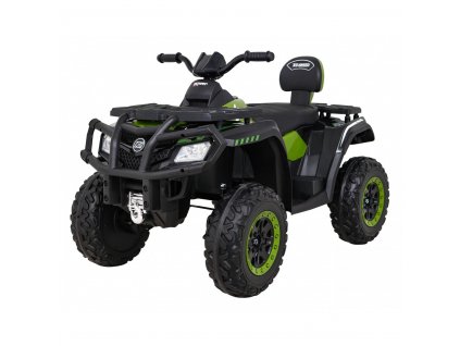 Dětská elektrická čtyřkolka XT Speed 4x80W 24V zelená02
