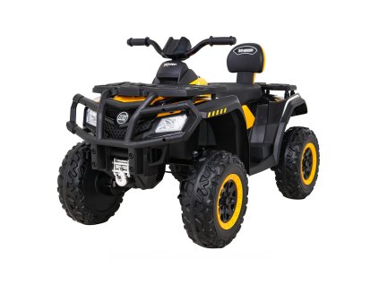 Dětská elektrická čtyřkolka XT Speed 4x80W 24V žlutá03