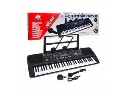 Dětský keyboard s mikrofonem rádiem USB MP3 MQ615201