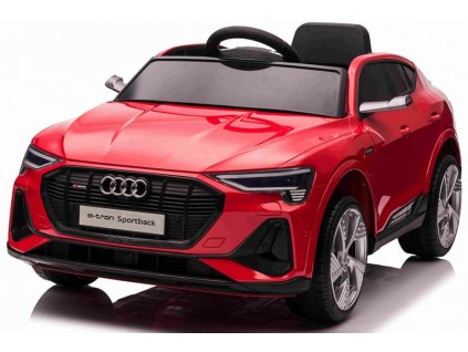 Elektrické autíčko Audi E Tron Sportback červené1