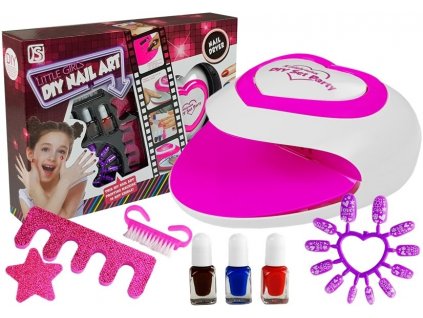 Detská sada na lak na nechty + lampa