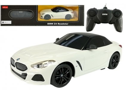 Elektrické autíčko R/C BMW Z4 Roadster Rastar 1:24 Biele