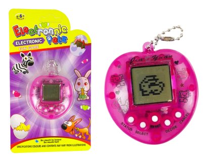 197256 hra tamagotchi se zviratkem ruzova