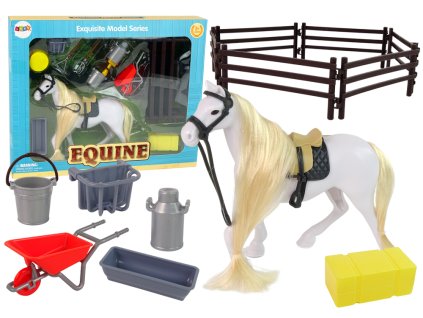 Figúrka Kone - Kôň na Česanie s Príslušenstvom - Farma