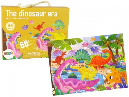 198561 detske puzzle dinosauri 60 dilku