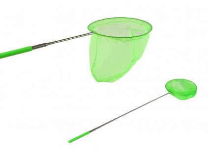 Skladacia teleskopická sieťka na motýle a hmyz 85 cm, zelená