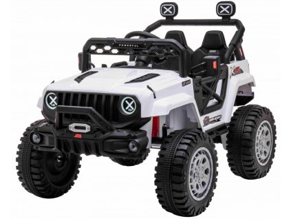 Elektrické autíčko jeep Off road Speed 4x4 bílé01