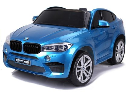 Elektrické autíčko BMW X6M lakované modré4