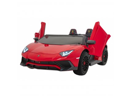 Elektrické autíčko Lamborghini Aventador SV Strong 200W 24V červené01