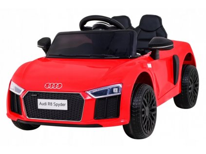 Dětské elektrické autíčko Audi R8 Spyder červené01