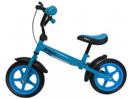 Odrážadlo R9 modré R-Sport 12'' s brzdou a zvončekom