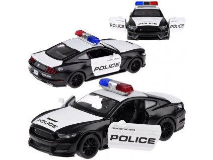 204311 kovove auticko policie ford mustang shelby gt350 1 32 s efekty