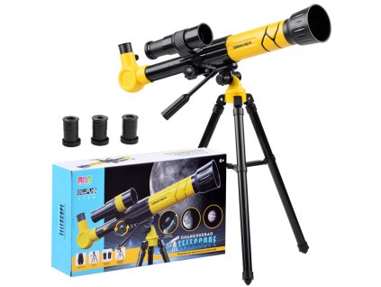 Ďalekohľad teleskop na statíve s okulárom 20x30x40x