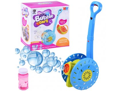 204182 tlacne kolecko pro deti na tvoreni mydlovych bublin modre