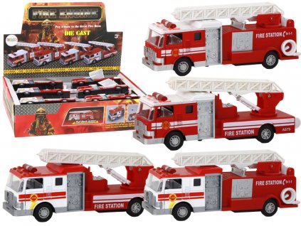 205550 hasicske auto s frikcnim pohonem zvukem vysunovacim zebrikem